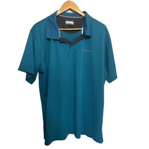Columbia Blue Omni-Wick Polo Shirt